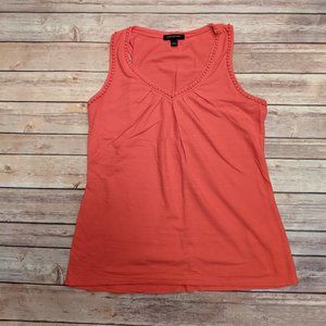Banana Republic Tank Top Orange Small